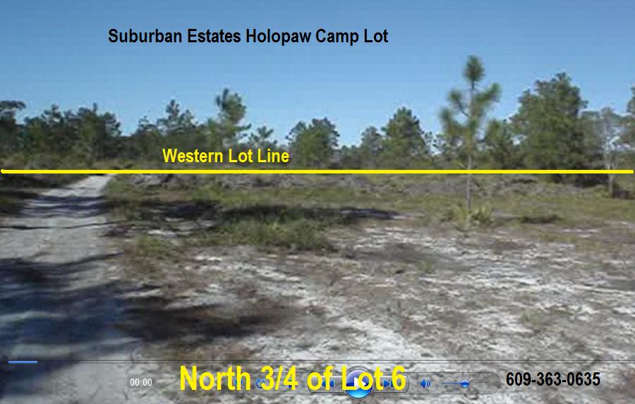 Suburban Estates Camp lot for sale Holopaw